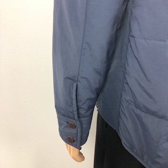 Eddie Bauer Goose Down Jacket Mens Dark Blue - Picture 6 of 8